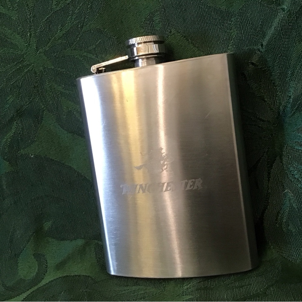Vintage Winchester Stainless Steel Flask